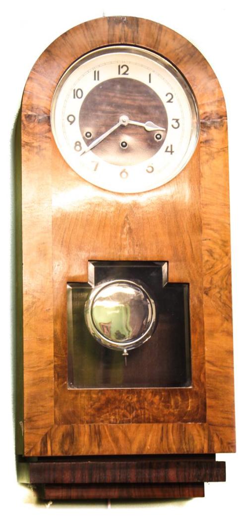 RELOJ DE PARED ART DECÓ. AÑOS 30