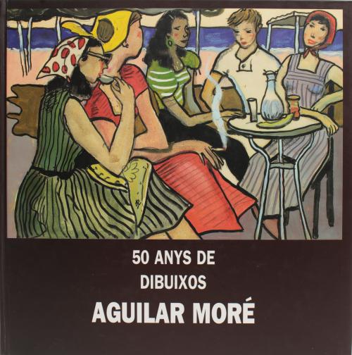LIBRO DE AGUILAR MORÉ CON DIBUJO