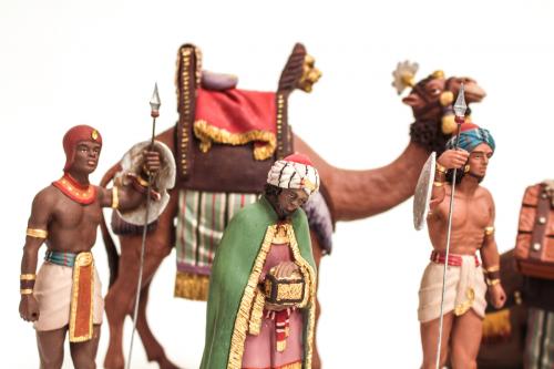 CONJUNTO DE FIGURAS DE BELÉN DANIEL J. URSUEGUIA