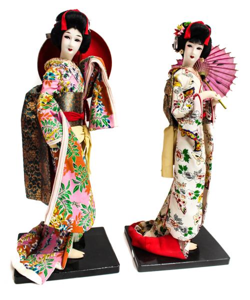 PAREJA DE "GEISHAS"