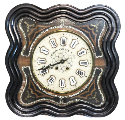 RELOJ DE PARED ISABELINO, CIRCA 1880