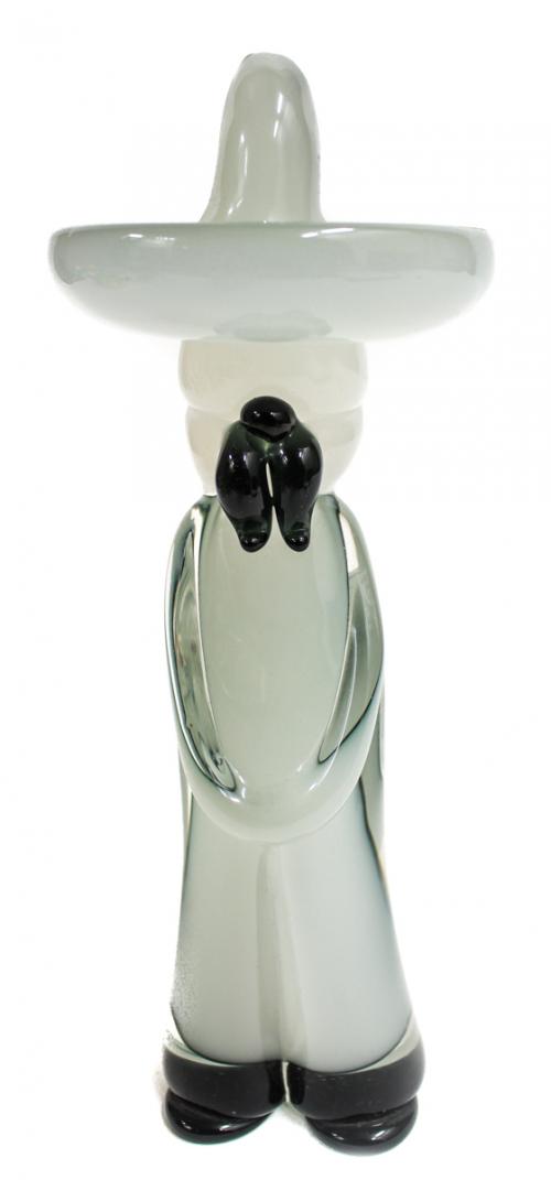 FIGURA EN CRISTAL DE MURANO "MEJICANO"