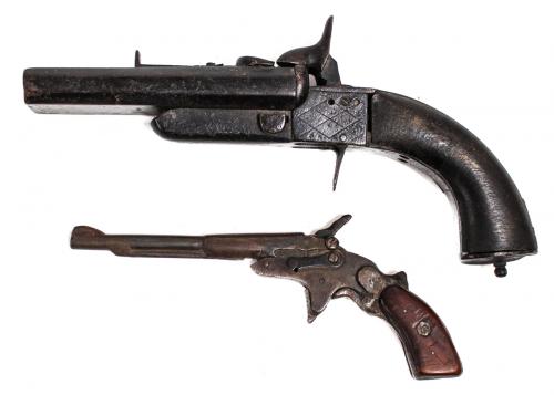 DOS PISTOLAS DEL SIGLO XIX