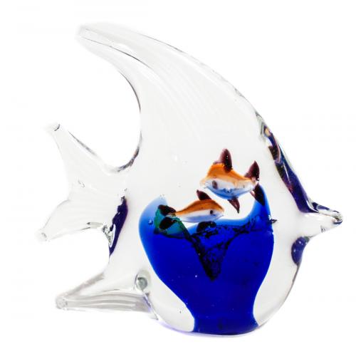 DOS FIGURAS EN CRISTAL DE MURANO