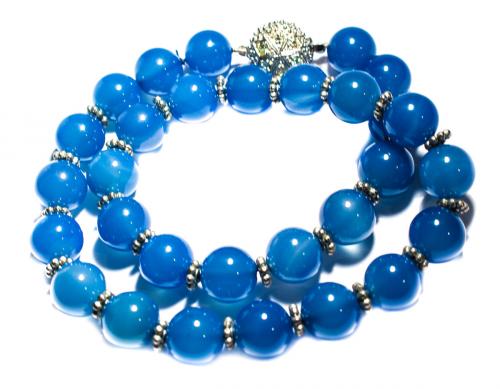 COLLAR CON PERLAS DE CALCEDÓNIA