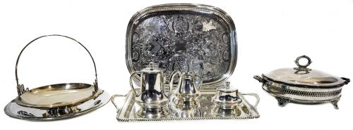 LOTE METAL PLATEADO