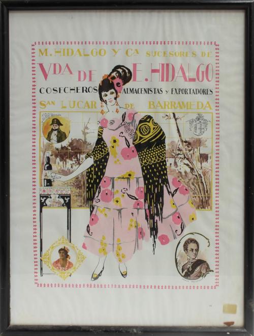 CARTEL ENMARCADO