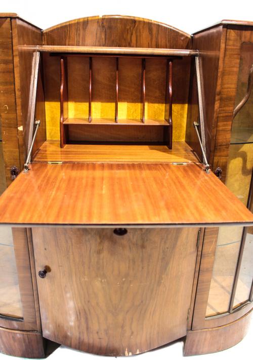 MUEBLE LIBRERÍA INGLÉS ART DECÓ