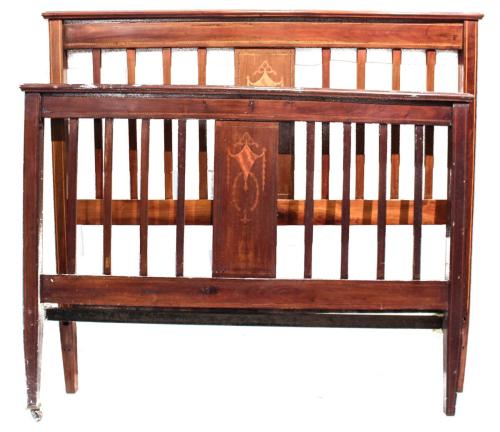CAMA EDUARDIANA. CIRCA 1900