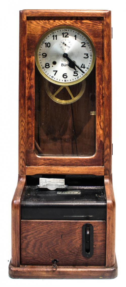 RELOJ PARA FICHAR. PRIMERA MITAD DEL SIGLO XX