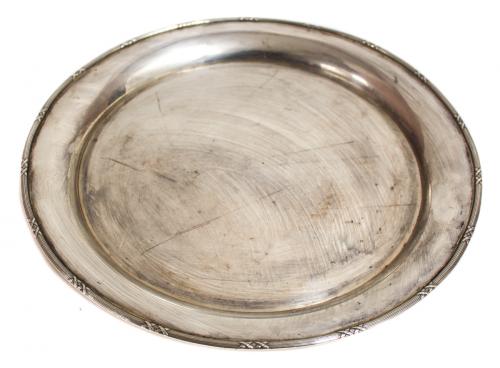 GRAN PLATO EN PLATA DEL PRIMER CUARTO DEL S.XX