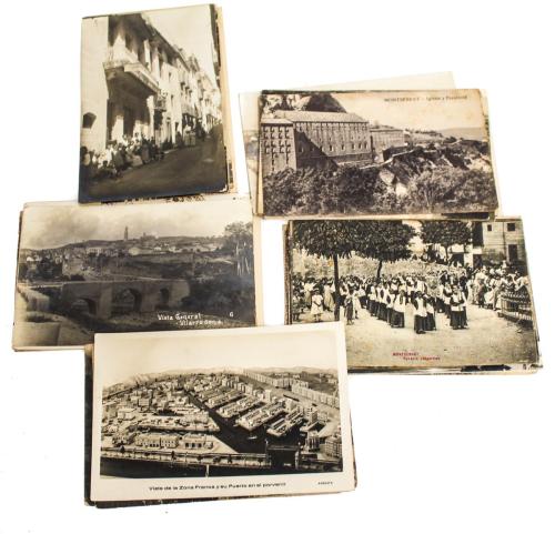 LOTE DE POSTALES DE CATALUNYA