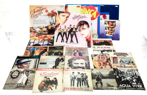 LOTE VARIADO DE DISCOS DE VINILO