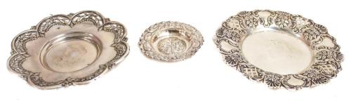 TRES CENTRITOS DE PLATA