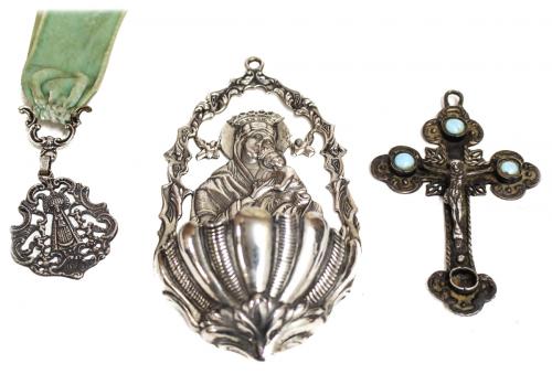 LOTE RELIGIOSO EN PLATA