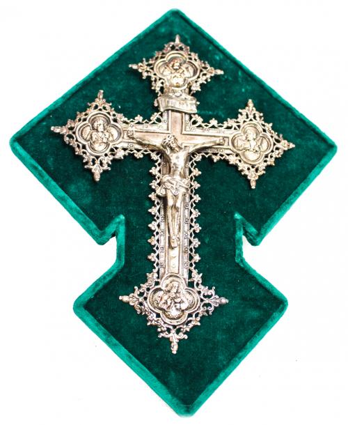 CRUCIFIJO EN PLATA