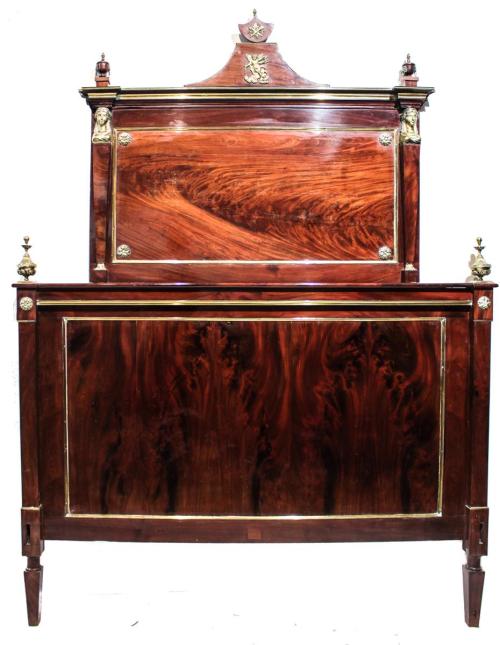 CABEZAL DE CAMA IMPERIO S.XIX
