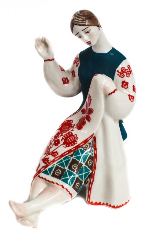 FIGURA EN PORCELANA UCRANIANA DE LOS AÑOS 60