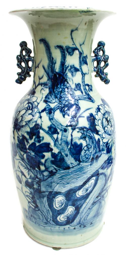 JARRÓN EN PORCELANA CHINA. CIRCA 1950.