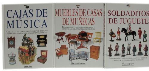 TRES LIBROS DE COLECCIONISMO