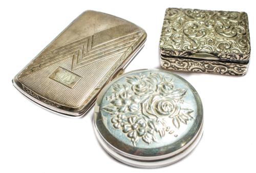 LOTE DE CAJITAS DE PLATA