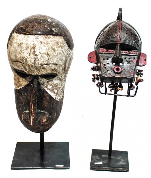 DOS MÁSCARAS AFRICANAS