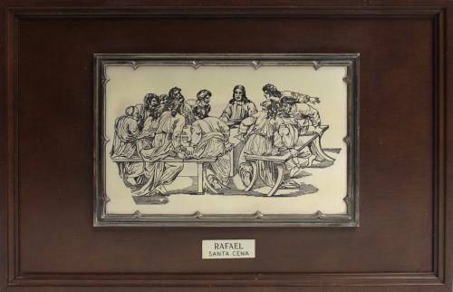 PLACA DECORATIVA "SANTA CENA"