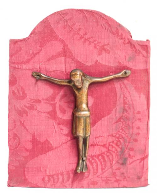 CRISTO CRUCIFICAO EN BRONCE