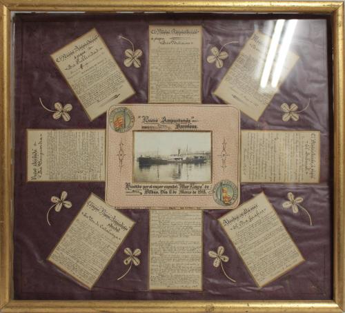 CURIOSO DOCUMENTO GRAFICO DE 1918