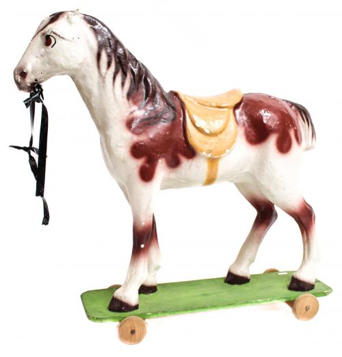 CABALLITO DE CARTÓN. MEDIADOS DEL SIGLO XX
