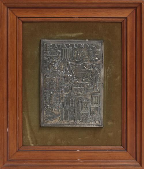 PLAFON DECORATIVO EN BRONCE