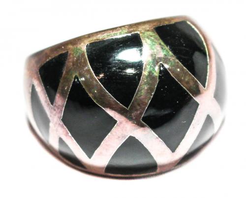 ANILLO BOMBÉ EN PLATA