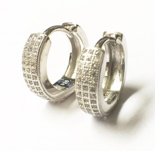 PENDIENTES CRIOLLAS CON CIRCONITAS