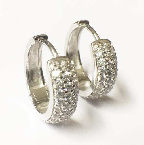 PENDIENTES CRIOLLAS CON CIRCONITAS
