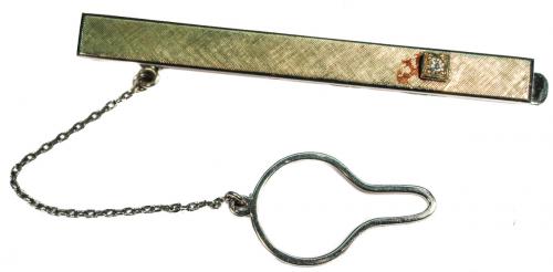 AGUJA DE CORBATA CON BRILLANTE
