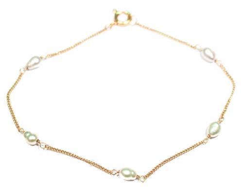 PULSERA CON PERLAS DE RIO