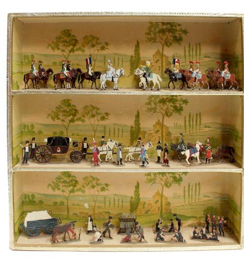 TRES DIORAMAS DE PPS. DEL S.XX