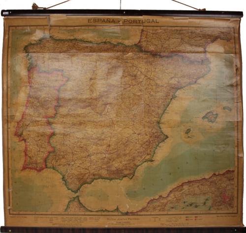 MAPA ESCOLAR MEDIADOS DEL SIGLO XX