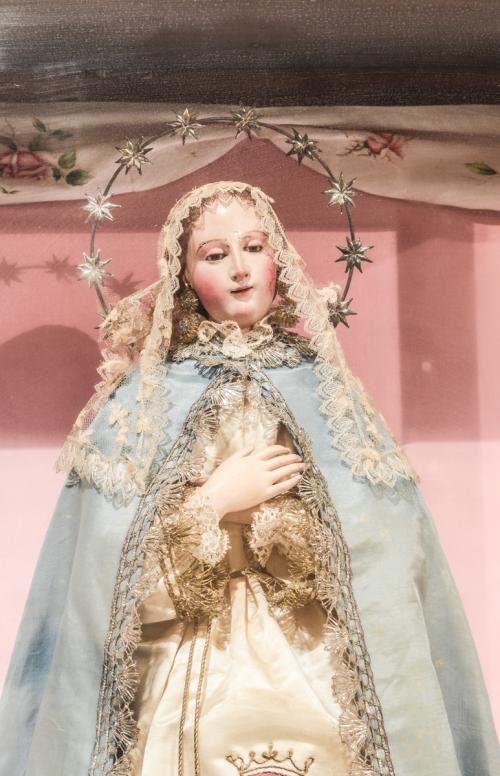 VIRGEN "CAP I POTA" DEL S.XIX