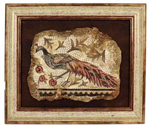 REPRODUCCION DE MOSAICO ROMANO