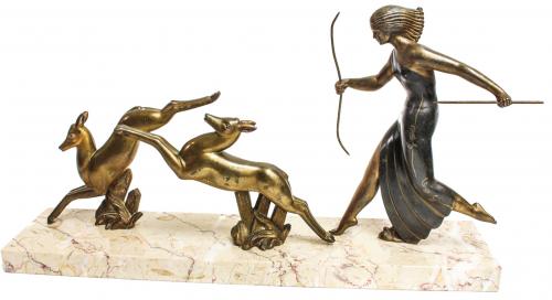 "DIANA CAZADORA" ART DECÓ