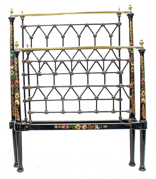 CAMA EN HIERRO ESMALTADO