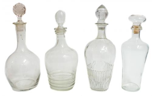 CUATRO BOTELLAS PRIMERA MITAD S.XX