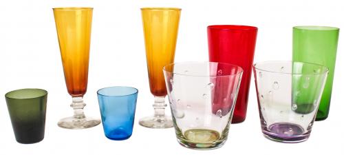LOTE DE VASOS AÑOS 60-70