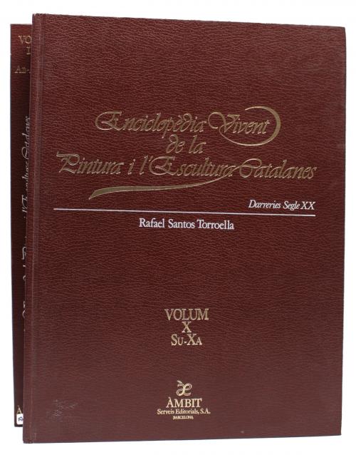 "ENCICLOPEDIA VIVENT DE LA PINTURA Y L´'ESCULTURA CATALANES"