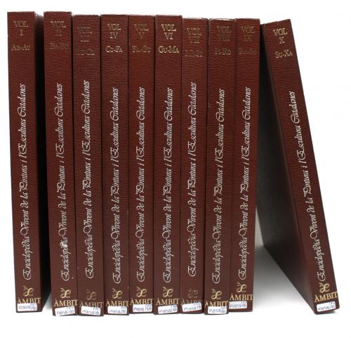 "ENCICLOPEDIA VIVENT DE LA PINTURA Y L´'ESCULTURA CATALANES"