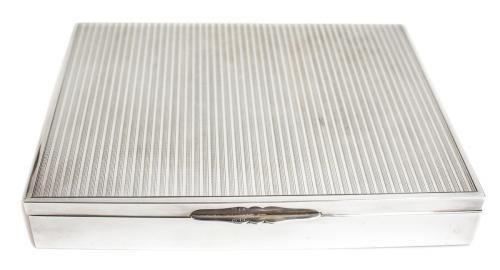 CAJA TABAQUERA EN PLATA
