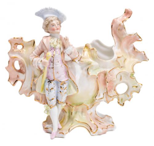 PEQUEÑO CENTRO DE MESA EN PORCELANA