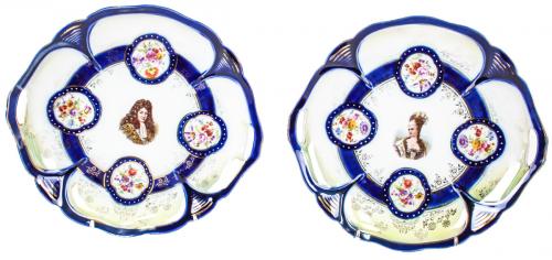 PAREJA DE PLATOS ALEMANES DE PRINCIPIOS DEL SIGLO XX