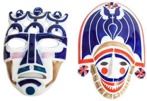 DOS MASCARAS "SARGADELOS"